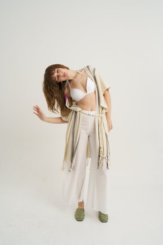 Free Minded Kimono Women’s Natural Fabric Kimono by unexpectedone