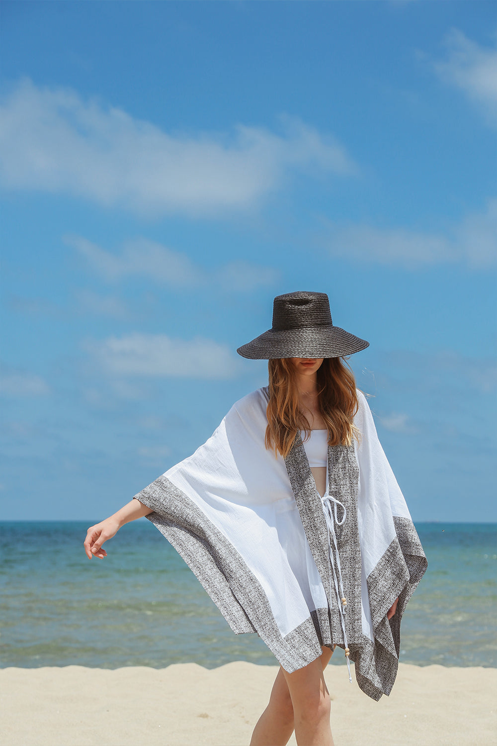 Summer Queen Kimono - Classy - Women’s Natural Fabric Kimono by unexpectedone