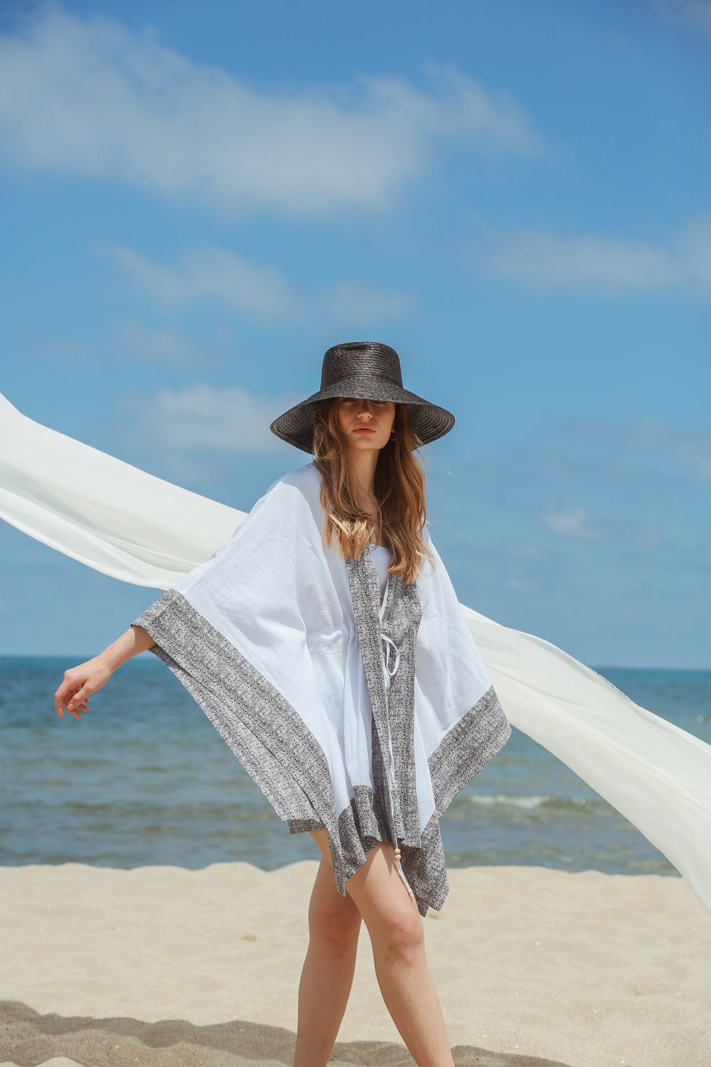 Summer Queen Kimono - Classy - Women’s Natural Fabric Kimono by unexpectedone