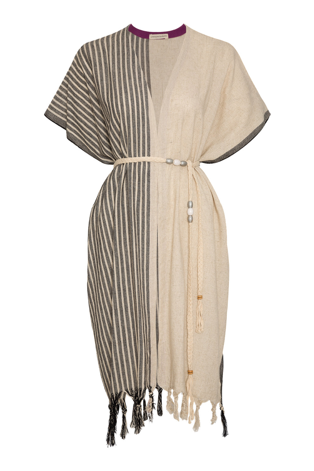 Natual Kaftan - Beige - Women’s Natural Fabric Kaftan by unexpectedone