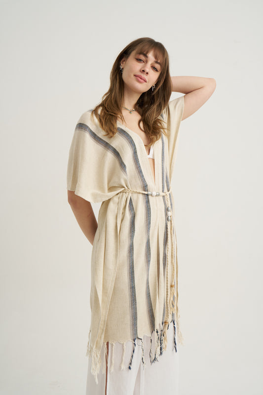 Free Minded Kimono Women’s Natural Fabric Kimono by unexpectedone