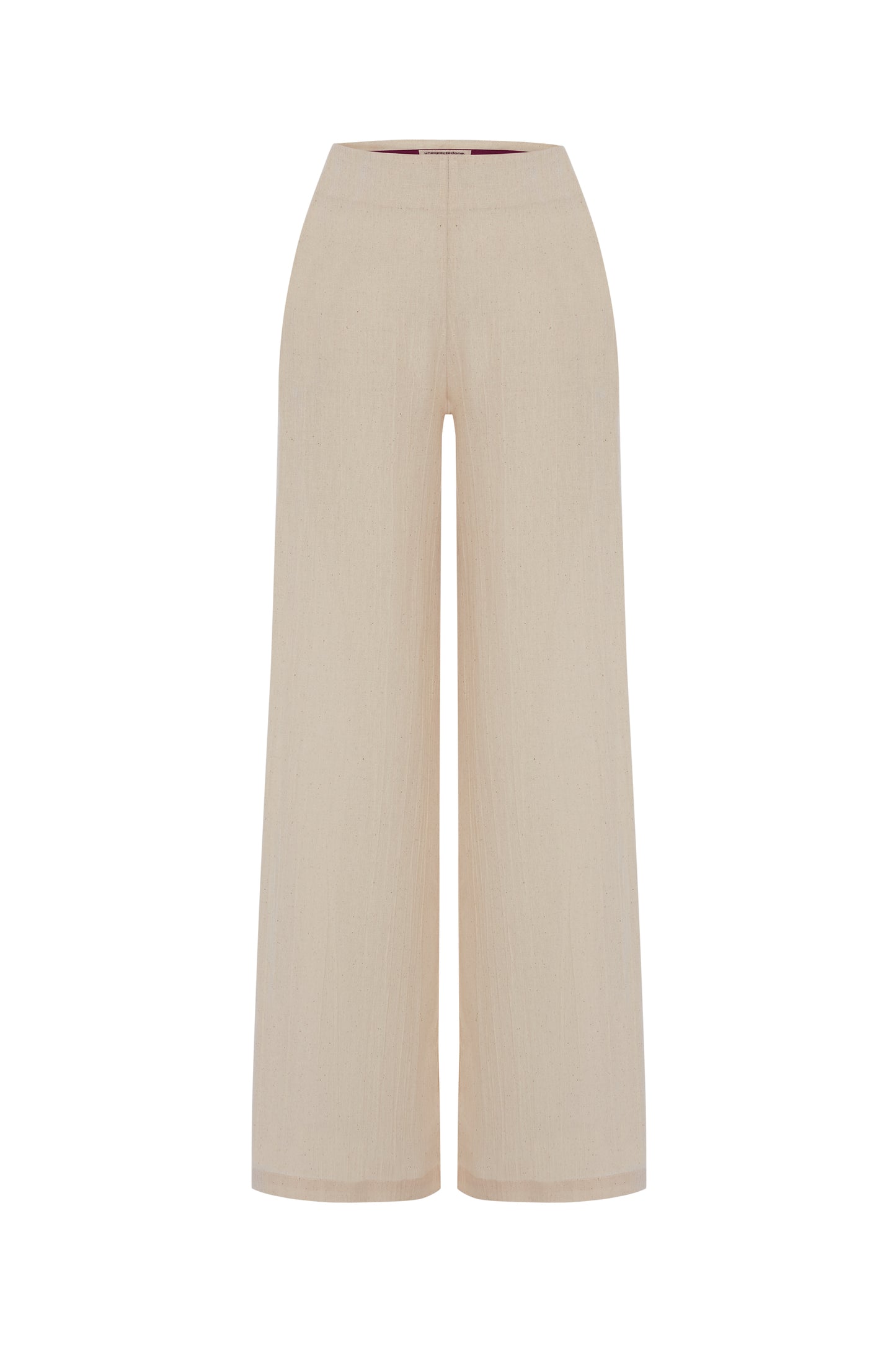Shades of Shirt Matching Soul Mate Side Slit Trousers Burgundy by unexpectedone